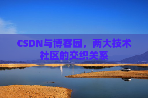 CSDN与博客园，两大技术社区的交织关系